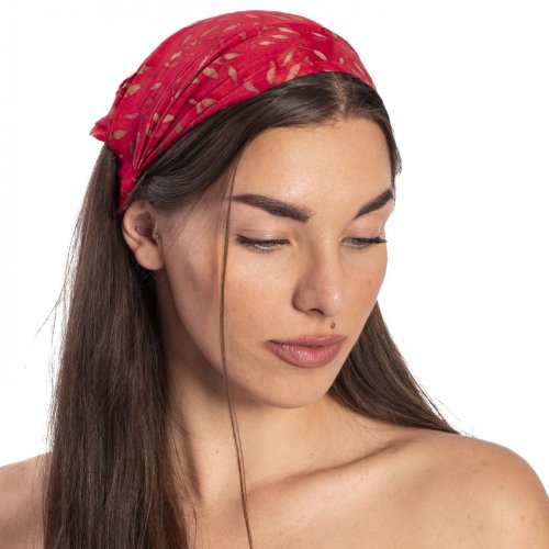 Čelenka BALI BATIK červená