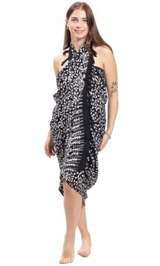 Sarong BALI BATIK czarny II.