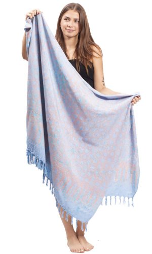 Sarong BALI BATIK niebieski XVI.