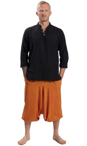 Harémové kalhoty / Sultánky CLASSIC oranžové