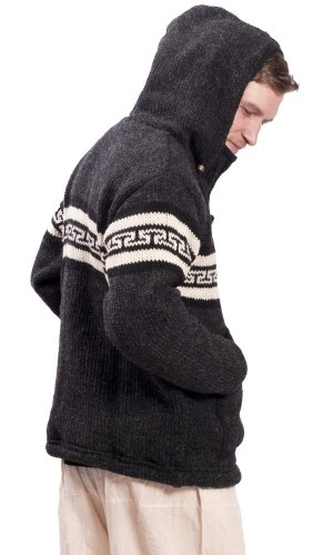 Vlněná svetrobunda tmavě šedá II.