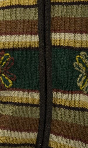 Kurtka dzianinowa BHUTAN zielony