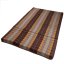 Futon składany Comfort brązowo-brązowy 120 cm
