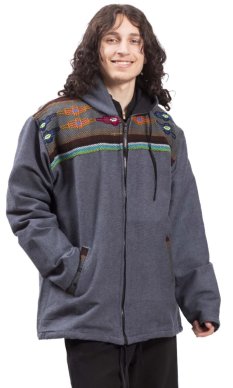 Teplá bunda VIKRAM siva X.