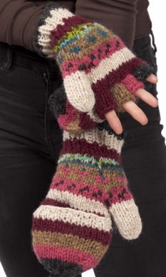 Vlněné převlékací rukavice XXVI.