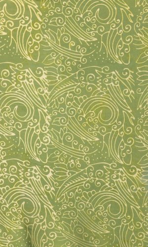 Sarong BALI BATIK zelený XI.