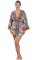 Kimono GLOS zielono-niebieskie