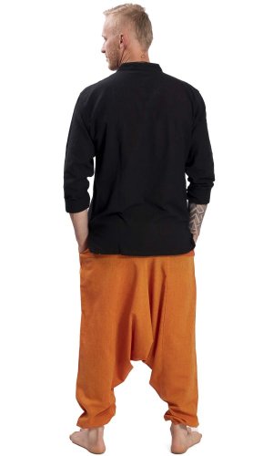 Harémové kalhoty / Sultánky CLASSIC oranžové