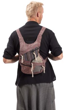 Batoh ETNO multipocket svetlá XIII.