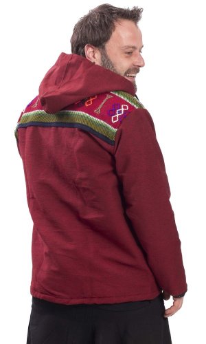 Teplá pánská bunda VIKRAM červená VI.