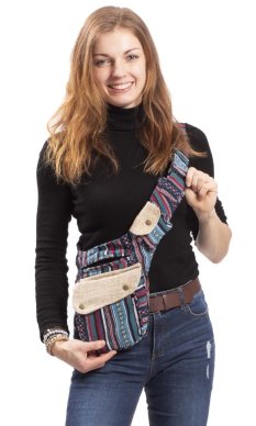 Nerka brązowa AMBAR niebieski III.