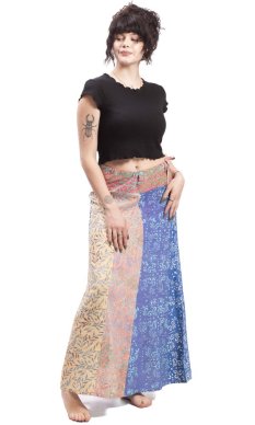 Spódnice typu sarong niebieska