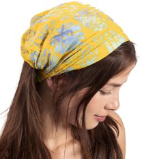 Čelenka BALI BATIK žlutá I.