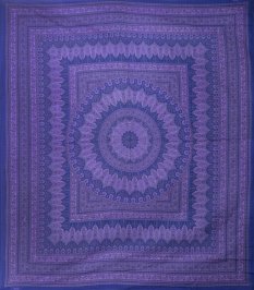 Mandala duża YANTRA fioletowy I.