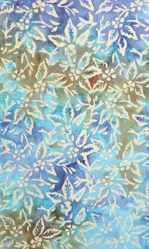 Sarong BALI BATIK niebieski XX.