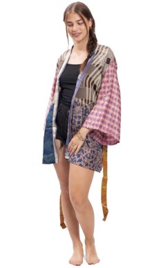 Krótkie KIMONO multicolor XXVIII.