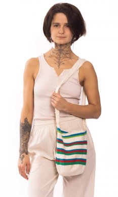 Taška MOCHILA od kmene Kogi – MOŘE