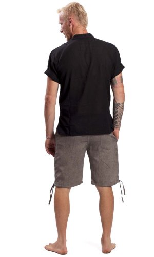 Kraťasy CLASSIC hnědo-béžové