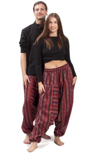 Ciepłe szarawary / Spodnie haremki NIRVA IV.