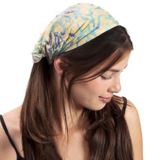 Čelenka BALI BATIK žlutá II.
