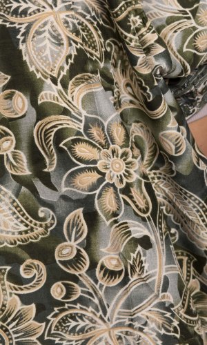 Bolero GITA z długim rękawem zielone IV.