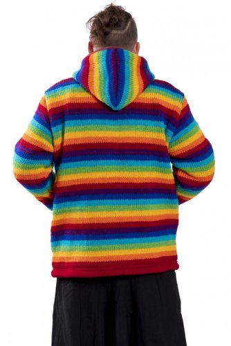 Wełniany sweter Rainbow
