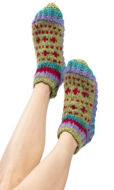 Pletené papučky X.