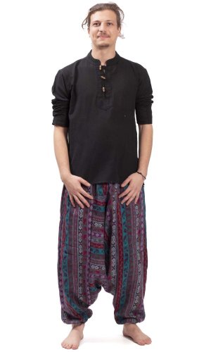 Ciepłe szarawary / Spodnie haremki NIRVA VII.