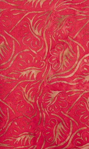 Sarong BALI BATIK czerwony XVI.