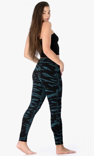 Legíny THAI BATIK petrolejové