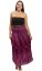 Dlouhá sukně / šaty THAI PEACOCK bordó I.
