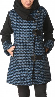 Dámský kabát Sunita modrý