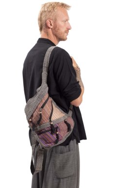 Batoh ETNO multipocket černá V.