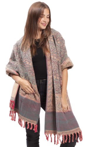 Šála GARAM fialová IV.