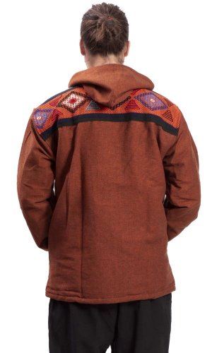 Teplá pánská bunda VIKRAM rezavá IX.