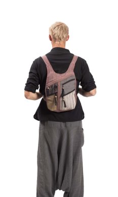 Batoh ETNO multipocket světlý VI.