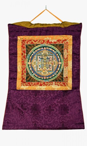 Maľovaný obraz THANGKA 51x72 cm