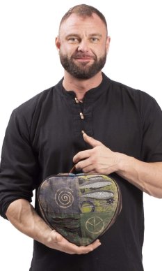 Skladací patchworkový batoh XXVII.