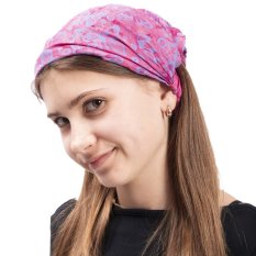 Čelenka BALI BATIK růžová IX.