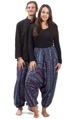 Ciepłe szarawary / Spodnie haremki NIRVA X.