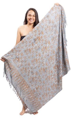 Sarong BALI BATIK szary IV.