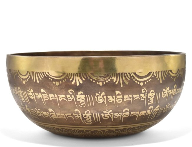 Tibetská mísa ø 22,5 cm / tón D#