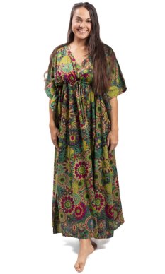 Kaftan AMARA zelený I.