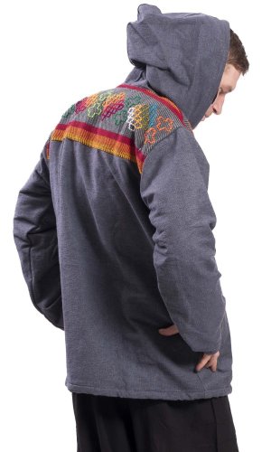 Ciepła kurtka męska VIKRAM szara V.