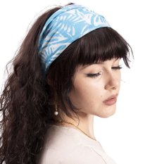 Čelenka BALI BATIK světle modrá IV.