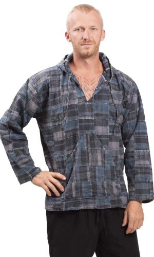 Koszula KAPURI niebieski V. - Rozmiar: XL