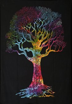 Mandala mała Drzewo kolorowa