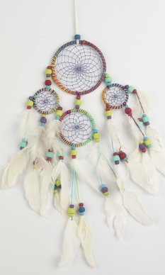 Lapač snov KORAL multicolor / dĺžka 32 cm