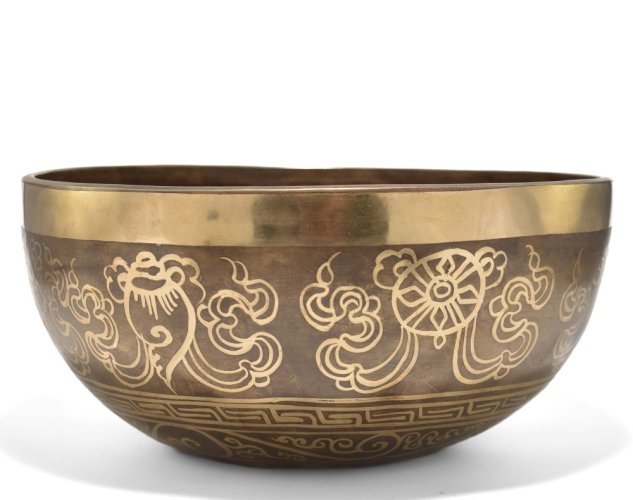 Tibetská mísa ø 22 cm / tón E