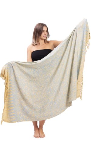 Sarong BALI BATIK béžový III.